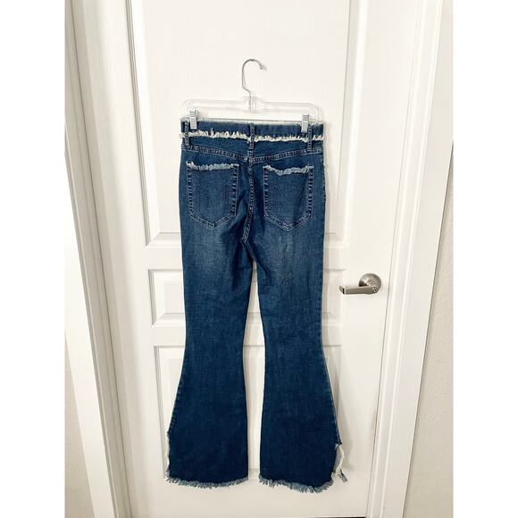 Show Me Your Mumu Austin High Waist Flare Jeans Lakeside Size 29 - Picture 5 of 14